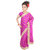 Pratima Violet embosed Georgette Ready to wear Saree for Girls