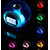 Tradeaiza Digital LED 7 Color Change Clock With 6 Nature Sound-0006