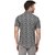 Vivid Bharti Men's Grey Half Sleeve Printed Polo Tshirt