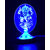 Reptum decor 3D Illusion lamp lord ganesh LED night Lamp - wooden base (colour - blue)