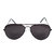 Yuvi Black Sunglasses  White Cap Pack of 2