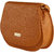 Brown Leatherette Sling bag for Women