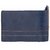Woodland Blue Leatherite Bi-  Fold Wallet For Men (6 Card Slots)