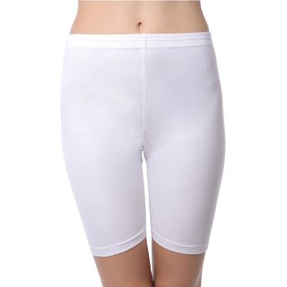 Buy SBF Solid Plain Hosiery Shorts Tight Knee Length Spandex Stretch  Athletic Yoga Bike Online @ ₹349 from ShopClues