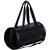 DE Vintage Black Leather Rite Gym Bag  (Black, Kit Bag)