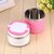 Lovato Stainless Steel Three Layer Office/School Lunch Box 3 Containers Lunch Box 3 Containers Lunch Box (1250 ml) Pink