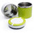 Lovato Stainless Steel Three Layer Office/School Lunch Box 3 Containers Lunch Box 3 Containers Lunch Box (1250 ml) Green