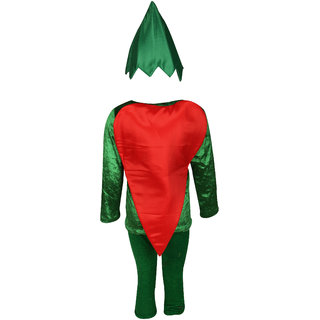 red chilli fancy dress costume