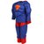 Raj Costume Polyester Superman Super Hero Fancy Dress For Kids
