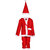 Raj Costume Polyester Santa Clause Fancy Dress For Kids