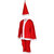 Raj Costume Polyester Santa Clause Fancy Dress For Kids