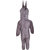 Raj Costume Polyester Grey Rabbit Animal Costume For Kids