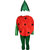Raj Costume Polyester Watermelon Fruits Fancy Dress For Kids