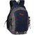 F Gear Plush 25 Liter Backpack (Navyblue, Grey)