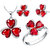 RM Jewellers 92.5 Sterling Silver American Diamond Best Design Pendant Set For Women ( RMJPS88836 )
