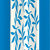 Gharshingar Primium Blue Abstract Polyester Set of 4 Curtains