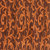 Gharshingar Primium Brown & Orange Abstract Polyester Set of 6 Curtains