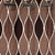 Gharshingar Primium Brown Abstract Polyester Single Curtains