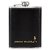 Johnnie Walker Liquor Holder Stitched Leather  Stainless Steel Hip Flask