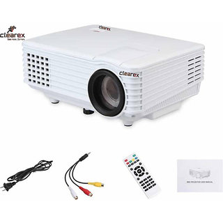 Clearex High Quality Hybrid 800 lm LED Corded Portable Projector