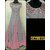 Salwar Soul Womens Designer Gray nd Pink Taffeta Silk Long Semi-Stitched Suit Party Wear For Girls