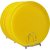 DSZONE 12  INCH DINNER PLATE COLOR YELLOW SET OF 6 PLAT