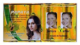 Papaya Active Ferment Whitenting Cream (MADE IN TAIWAN)pack of 6 pcs