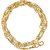 Beadworks Chain Gold Brass Chain for Women (Chain-27)