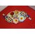 PEACOCK DESIGN - HANDCRAFTED METAL PUJA THALI - MPT0012
