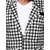 Conway Checkered Double Breasted Casual, Wedding, Party, Festive Men's Blazer