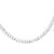 Sparkling Silver Plated Alloy Chain Anklet with White Cz Stone