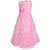 Meia for girls Pink A-line party Wear frock