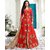 Salwar Soul Womens Party Wear Designer Red Fantom Long Semi-Stitched Suit For Womens  Girls