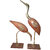 zoya art handicrafts wooden swan love birds showpiece