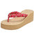 Vaniya shoes Zacho Red flip flop
