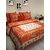 100 pure cotton pink city basket king size traditional printed jaipuri new design bedsheet with 2 zipper pillow cover