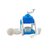 Famous Ice Snow Maker With 3-Icebowls, 1-Glass, 6-Sticks, 1-Ice Snow Dish (Blue)