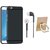 Redmi Note 4 Soft Silicon Slim Fit Back Cover with Ring Stand Holder, Earphones