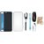 Redmi Note 4 Soft Silicon Slim Fit Back Cover with Ring Stand Holder, Silicon Back Cover, Selfie Stick, Digtal Watch, Earphones and USB LED Light