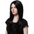 28 inches Women's Long Straight Synthetic Hair Heat Resistance Wig Daily Cosplay Costume Party Full Head Wig
