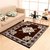 Home Best Velvet Abstract Chenille Carpet, Premium Living Room cotton touch Carpet / rug /durries -(7 X 5 , Multicolor)