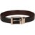 Men Casual, Formal Black, Brown Synthetic, Artificial Leather Reversible Belt