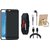 Redmi 4 Soft Silicon Slim Fit Back Cover with Ring Stand Holder, Digital Watch, Earphones and USB Cable