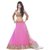 Anu Clothing Pink Net Partywear Lehenga Choli For Women AA0032