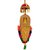 Culturalshoppe Nettipattam Car Hanging with Lord Ganesha (10inch)