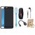 Lenovo K8 Note Soft Silicon Slim Fit Back Cover with Ring Stand Holder, Digital Watch, Earphones, USB LED Light and OTG Cable