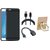 Redmi 4A Soft Silicon Slim Fit Back Cover with Ring Stand Holder, OTG Cable and USB Cable