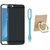 Redmi 4A Soft Silicon Slim Fit Back Cover with Ring Stand Holder, USB LED Light