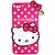 Vivo V5  Back Cover - Yes2Good Printed Hello Kitty Soft Rubber Silicone Pink Back Cover Case For Vivo V5 Back Cover- Pink
