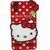 Yes2Good Hello Kitty Back Cover for LENOVO A6000 - Red